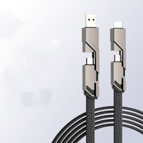 100W 6A Fast Charging 4-in-1 Cable
