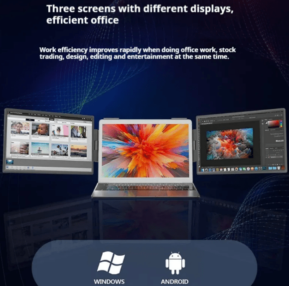 14-inch Dual-Screen Monitor