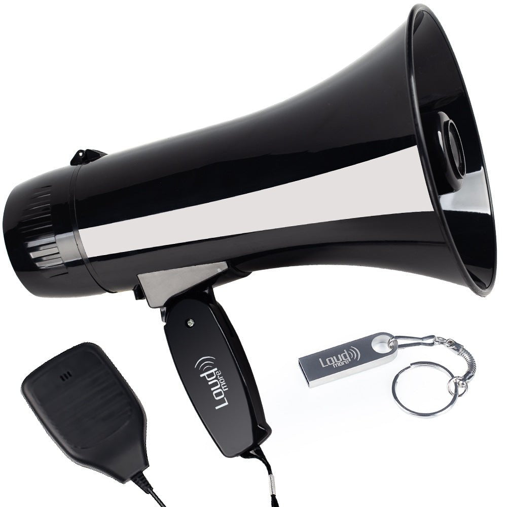 35W USB Handheld Speaker with Recording and Alarm