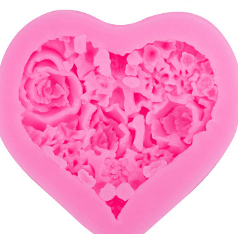 DIY Liquid Silicone Heart Cake Molds and Tools