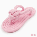 Durable Cotton Rope Slippers Dog Chew Toy