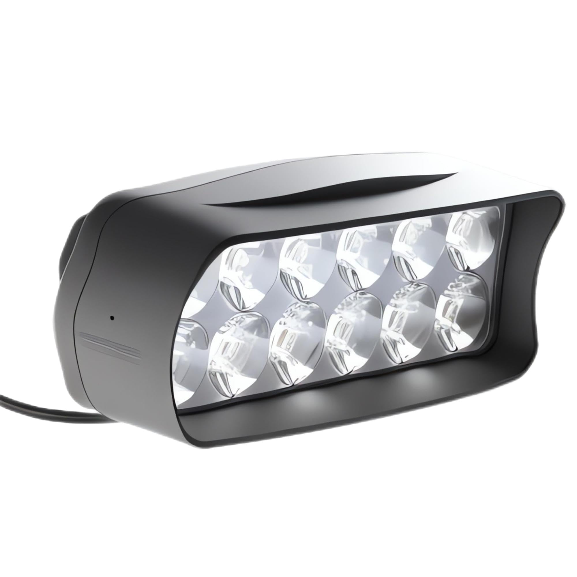 Keenso Ebike HeadlightUniversal 12V-100V 1200lm High Brightness Ebike Light Electric Bike LED Lights for Motorcycle Electric Bike Tricycle