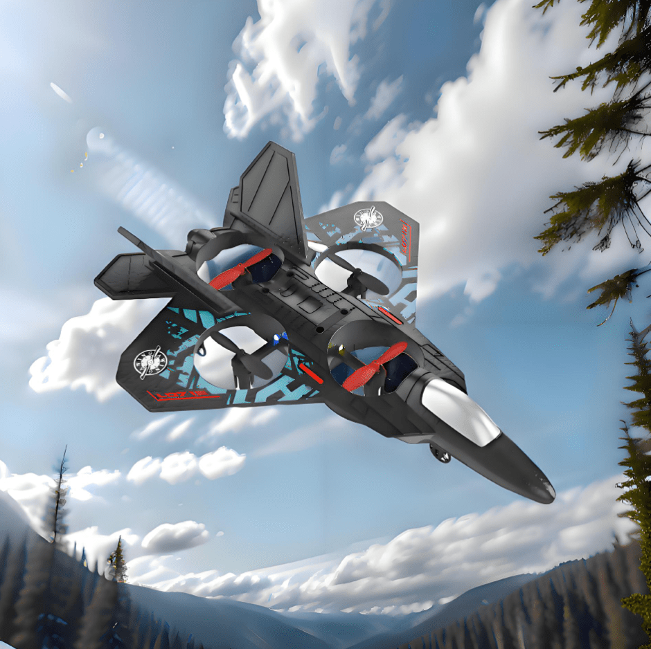 Lightweight Foam RC Fighter Jet for Kids