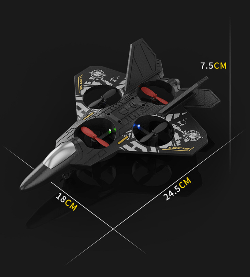 Lightweight Foam RC Fighter Jet for Kids