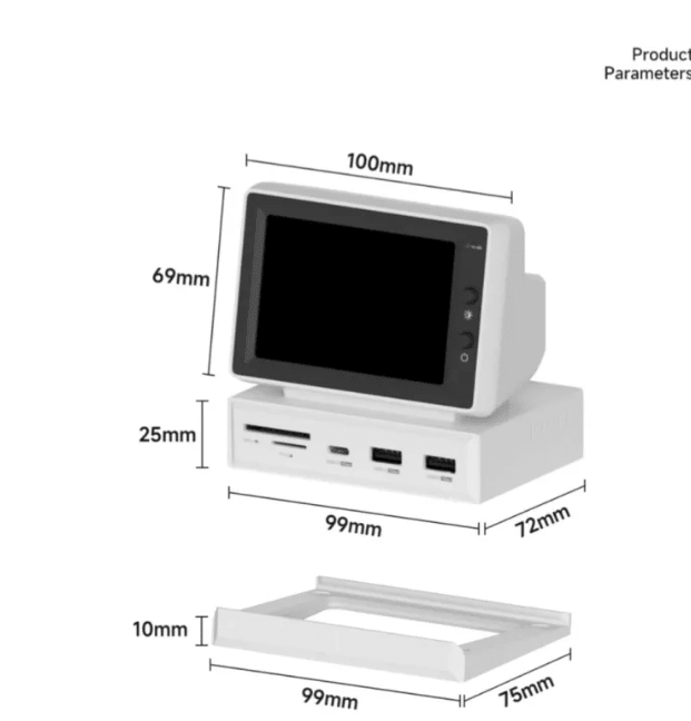 Mini Desktop Secondary Display Dock