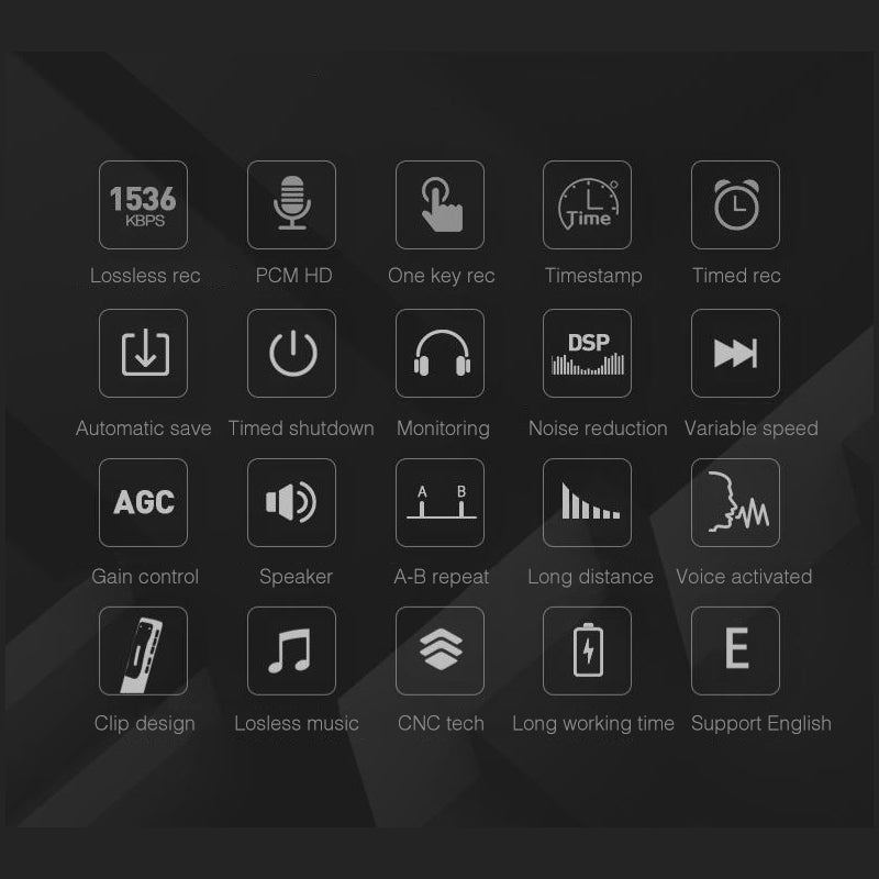 Mini Noise Cancelling Voice Recorder for Students and Meetings