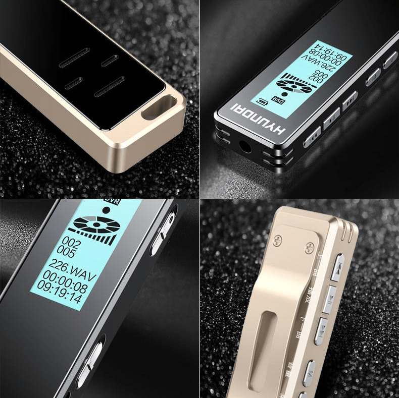 Mini Noise Cancelling Voice Recorder for Students and Meetings