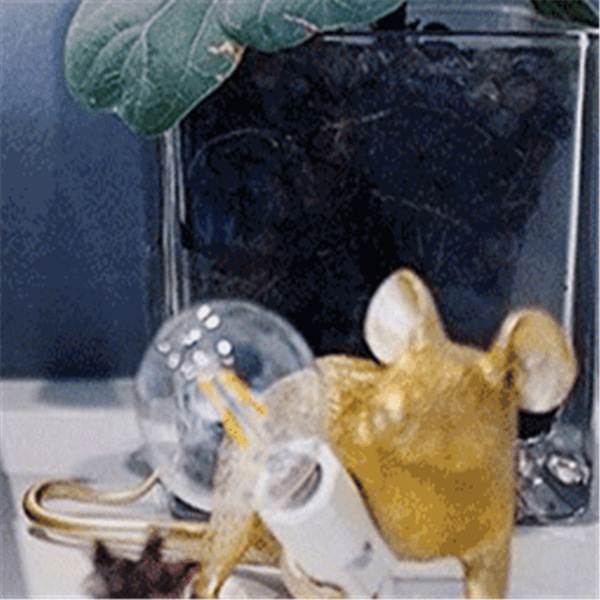 Mini Nordic Mouse Lamp with Industrial Design