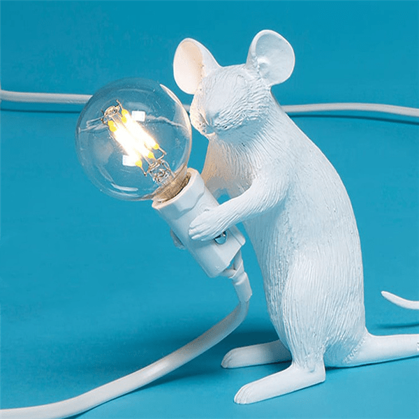 Mini Nordic Mouse Lamp with Industrial Design