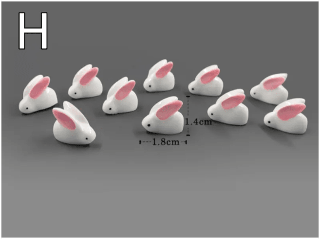Mini Resin Animal Figurines – DIY Micro-Landscape Decor