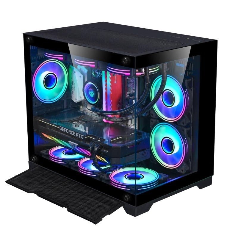 Panoramic Glass 360 Water-cooled PC Case
