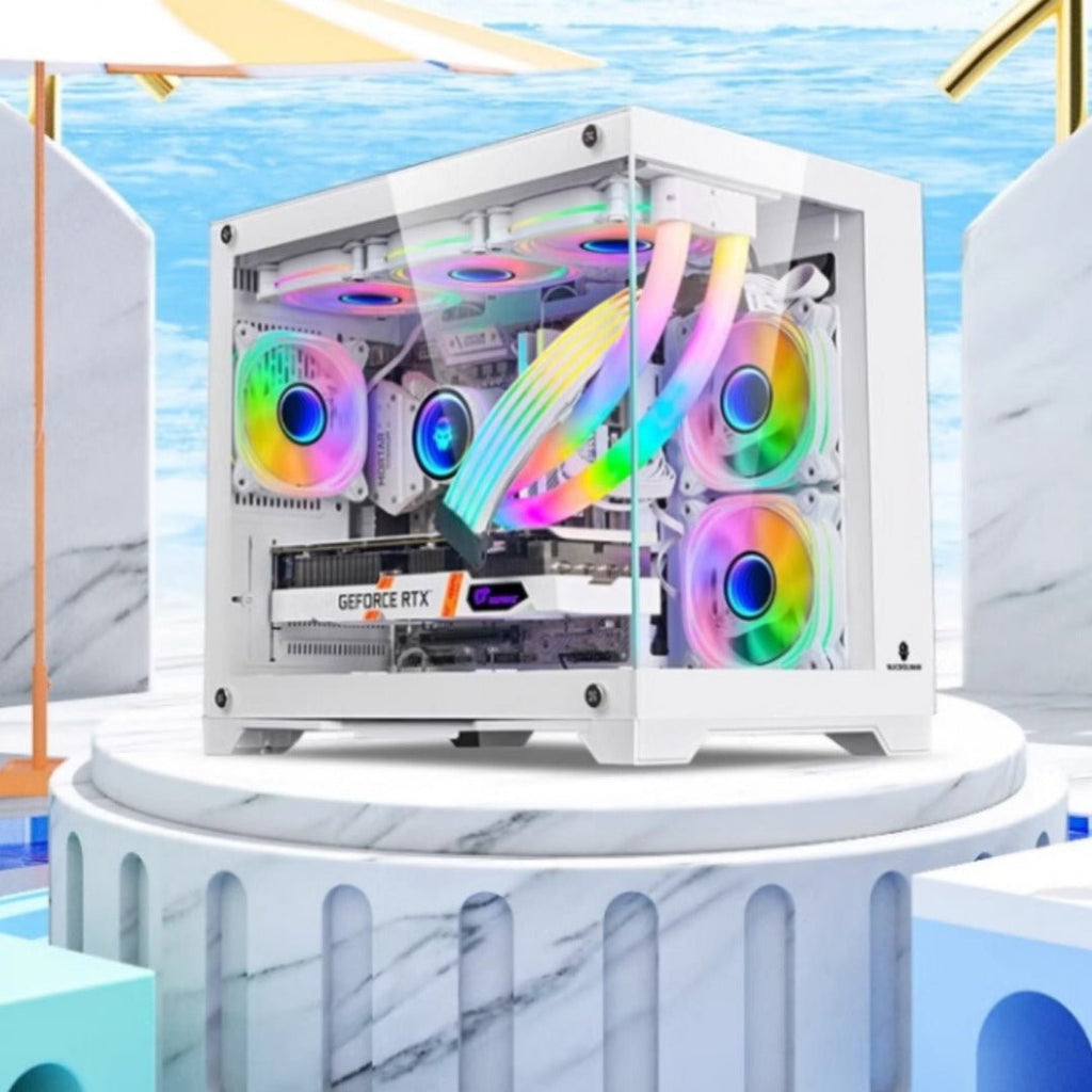 Panoramic Glass 360 Water-cooled PC Case