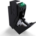 PATRON Gun Safe for Handgun Biometric Gun Safe Box for Pistols，Hidden Wall or Desk Mounted Fingerprint safes for nightstandBedsideTruck，Electronic Quick Access Shotgun Safe Box