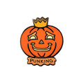 Pun King Pumpkin Needle Minder
