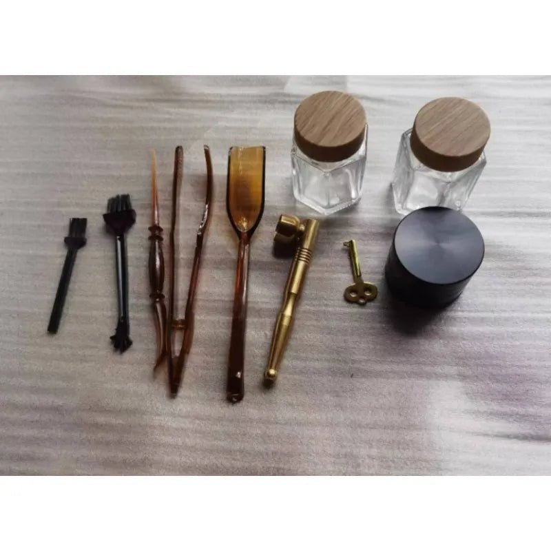 Removable Tray Bamboo Storage Box