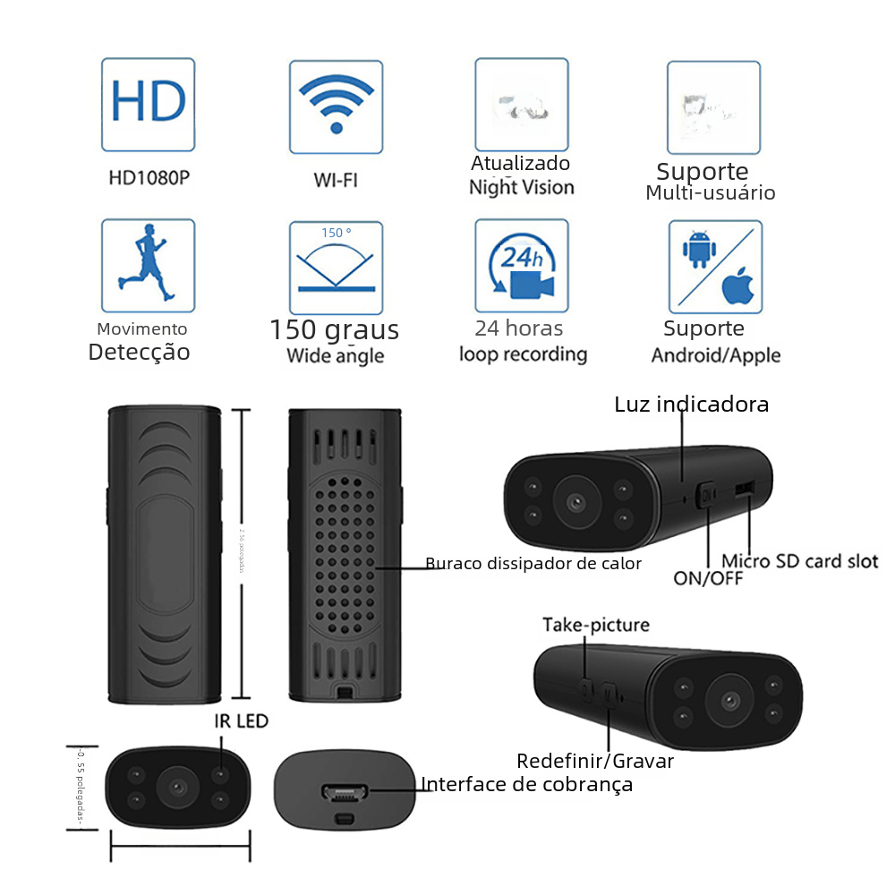 Smart Wireless WiFi Camera for Remote Monitoring