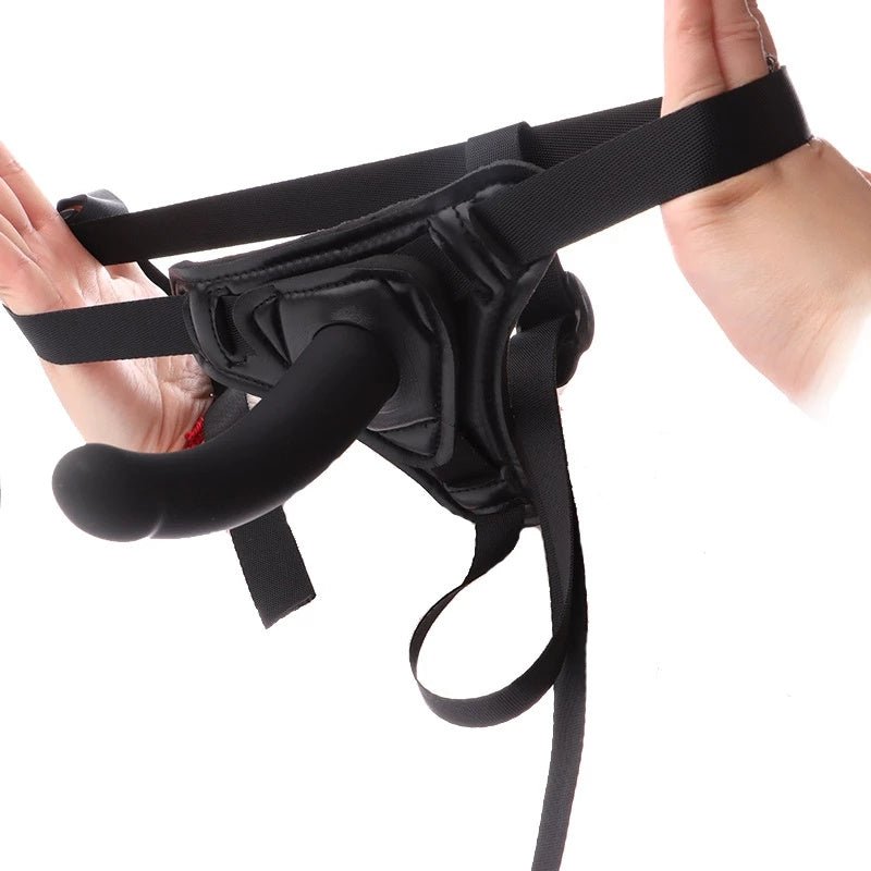 Solid Leather Women's Wear Pants - Adult Toy Duo