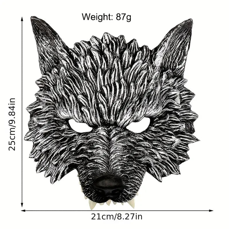 Wolf Halloween Mask for Party and Costume Accessories