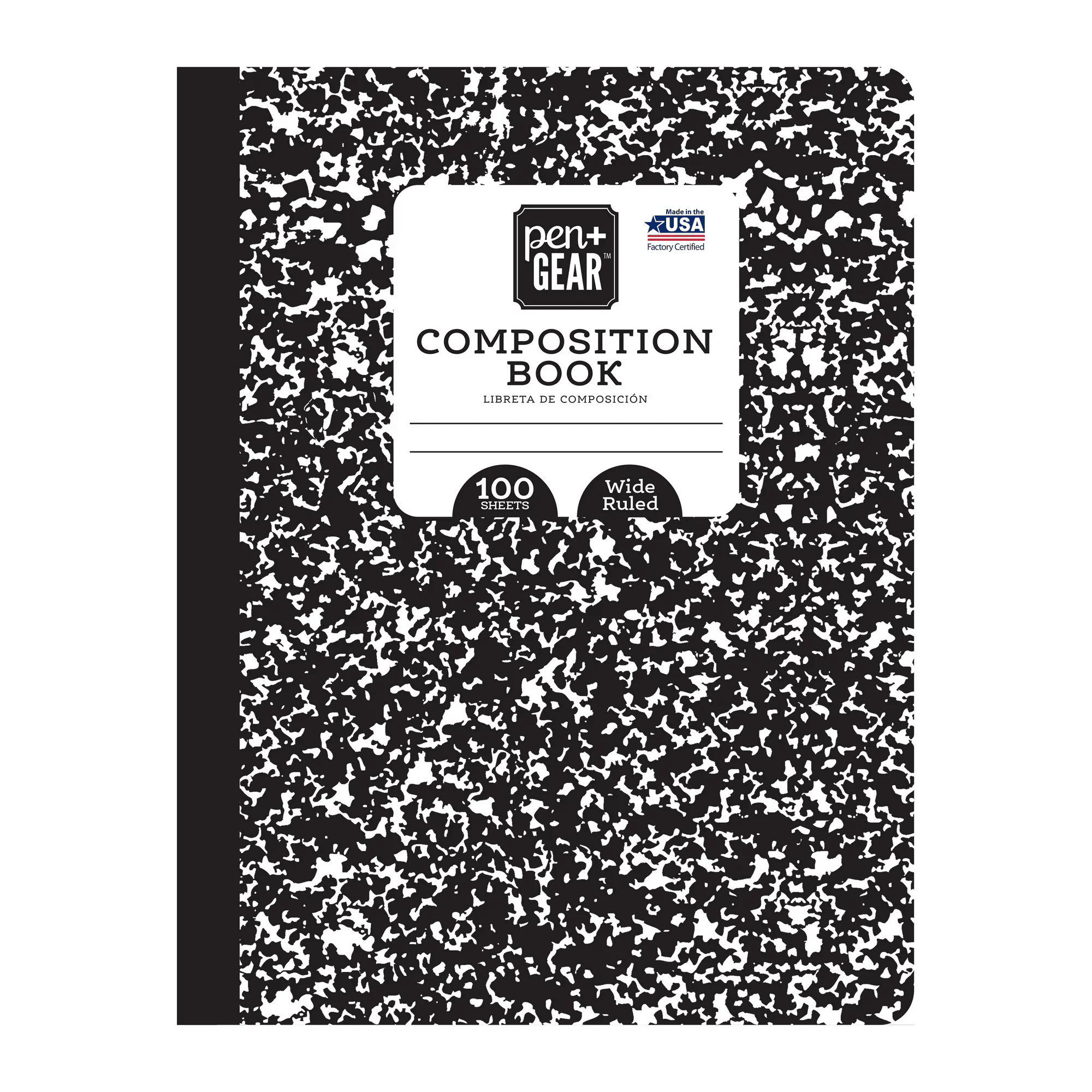 W/R Composition Book,  100 Pages - Assorted Colors
