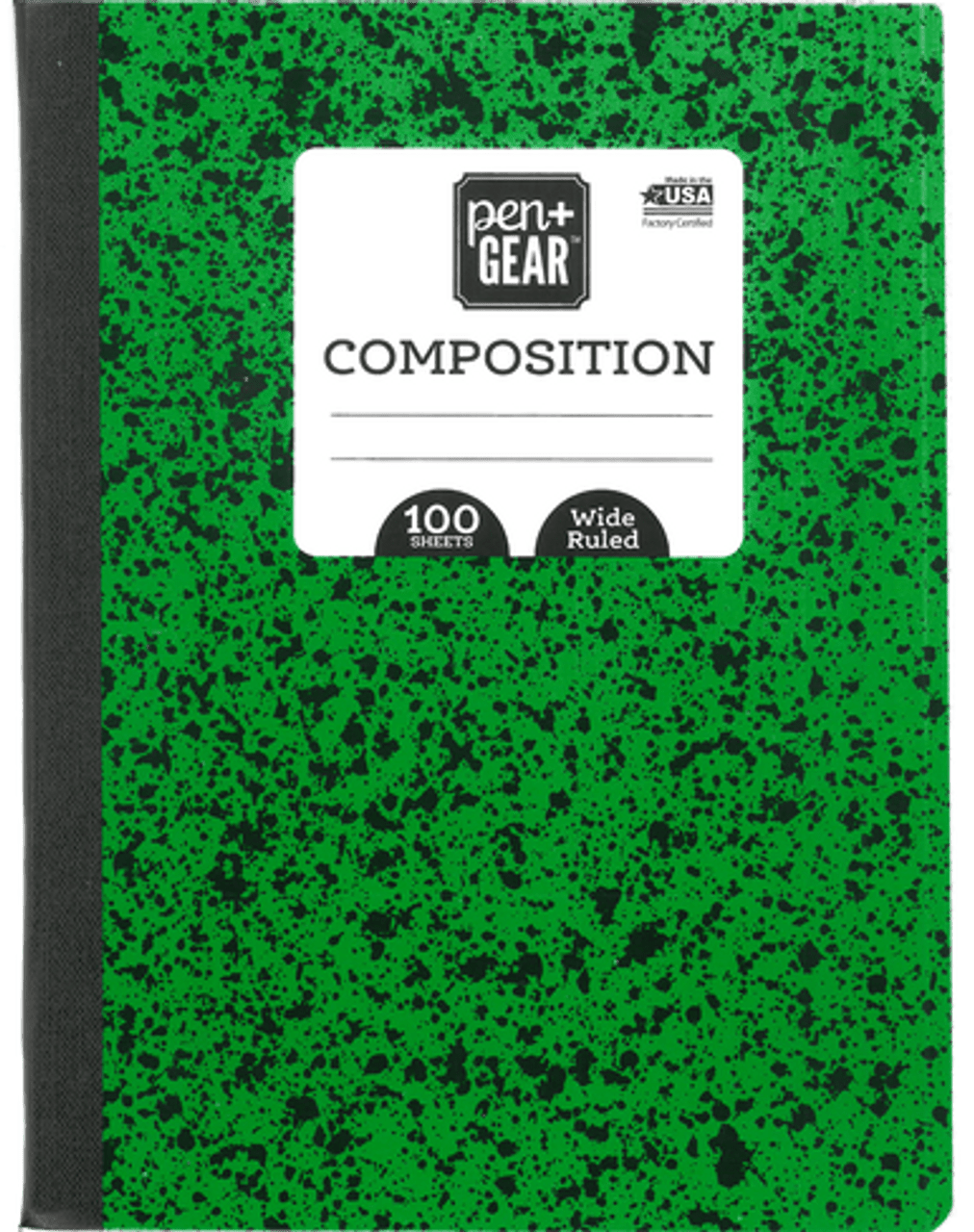 W/R Composition Book,  100 Pages - Assorted Colors