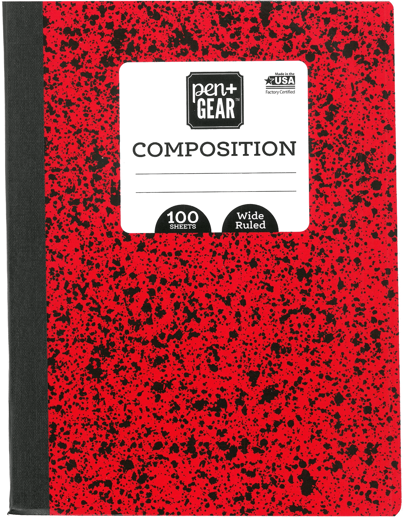 W/R Composition Book,  100 Pages - Assorted Colors